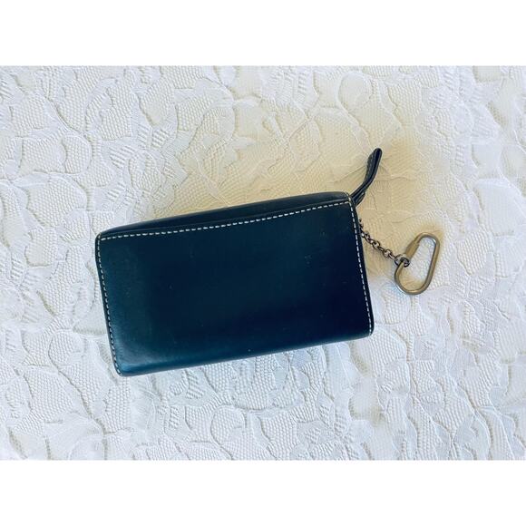 Vtg Coach trifold black wallet - Picture 2 of 6